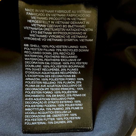 The North Face Men’s Baltic Down Puffer Hoodie Jacket - Picture 7 of 9